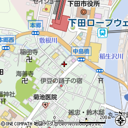 静岡県下田市一丁目3-16周辺の地図