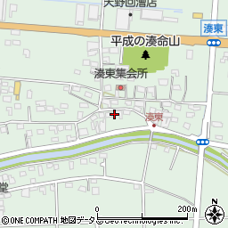 静岡県袋井市湊3253周辺の地図