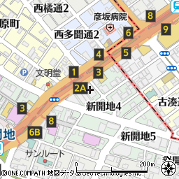 平安祭典神戸会館周辺の地図