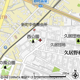 三重県津市久居野村町372-221周辺の地図