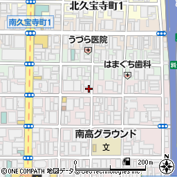 大阪府大阪市中央区南船場1丁目14-3周辺の地図