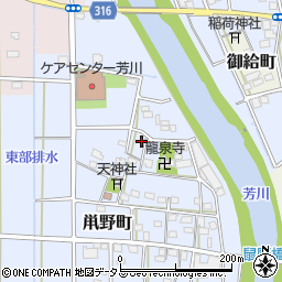 静岡県浜松市中央区鼡野町56周辺の地図