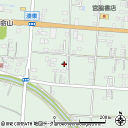 静岡県袋井市湊816-5周辺の地図
