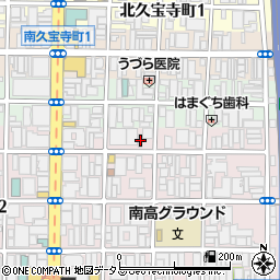 大阪府大阪市中央区南船場1丁目14-7周辺の地図