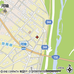 静岡県浜松市中央区河輪町79周辺の地図
