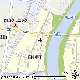 静岡県浜松市中央区白羽町1451周辺の地図