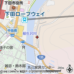 静岡県下田市中840-2周辺の地図