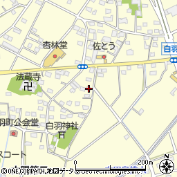 静岡県浜松市中央区白羽町862周辺の地図
