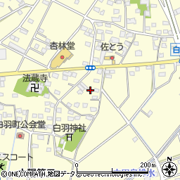 静岡県浜松市中央区白羽町863周辺の地図
