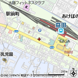 オリックスレンタカー益田駅前店周辺の地図