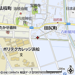 静岡県浜松市中央区田尻町385周辺の地図