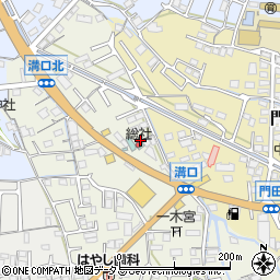 ビジネス旅館総社周辺の地図