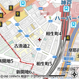 月星神戸支店周辺の地図