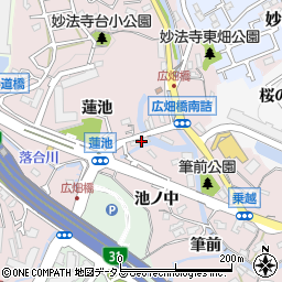 アイファーマシー妙法寺店周辺の地図