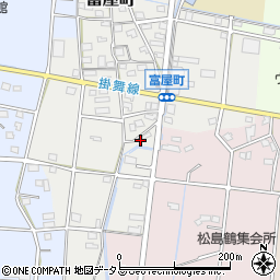 静岡県浜松市中央区富屋町216周辺の地図