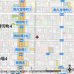 大阪府大阪市中央区南船場3丁目8-14周辺の地図