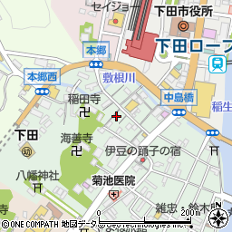 静岡県下田市一丁目13-1周辺の地図