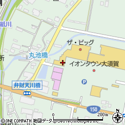 カレーハウスＣｏＣｏ壱番屋イオンタウン大須賀店周辺の地図