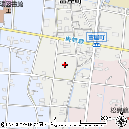 静岡県浜松市中央区富屋町248周辺の地図