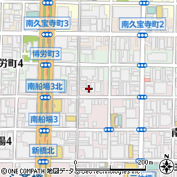 大阪府大阪市中央区南船場3丁目8-10周辺の地図