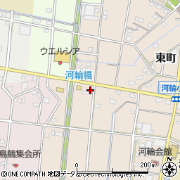 静岡県浜松市中央区東町574周辺の地図