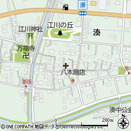 静岡県袋井市湊473周辺の地図
