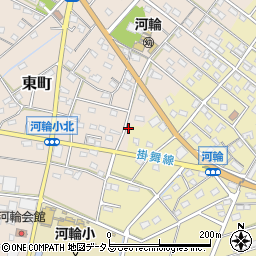 静岡県浜松市中央区東町269周辺の地図