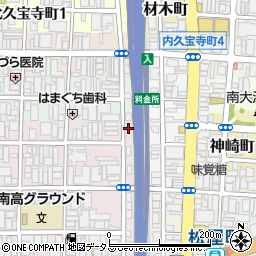 大阪府大阪市中央区南船場1丁目1-13周辺の地図