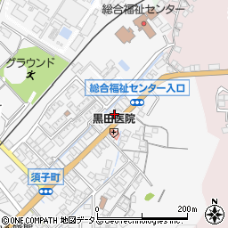 島根県益田市須子町2-9周辺の地図