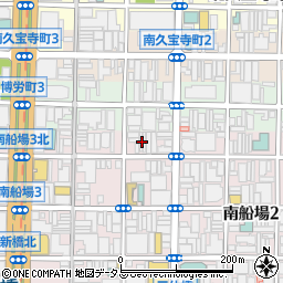 大阪府大阪市中央区南船場3丁目1-10周辺の地図