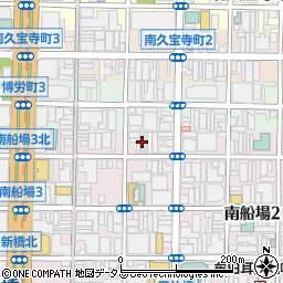 日宝南船場ビル周辺の地図