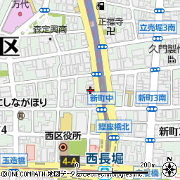 セコム株式会社　大阪西支社周辺の地図
