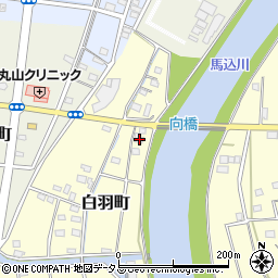 静岡県浜松市中央区白羽町1442周辺の地図