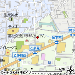 岡山県岡山市中区神下158周辺の地図