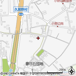 三重県津市久居小野辺町929周辺の地図