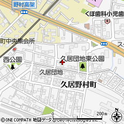 三重県津市久居野村町372-193周辺の地図