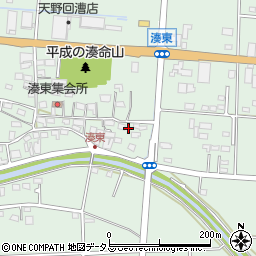 静岡県袋井市湊1272周辺の地図