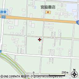 静岡県袋井市湊821周辺の地図