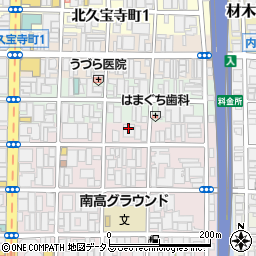 株式会社麗輝ふなや　大阪支店周辺の地図