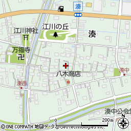 静岡県袋井市湊472周辺の地図