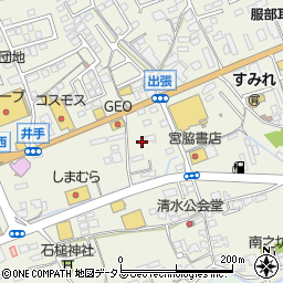 岡山県総社市井手1093-6周辺の地図