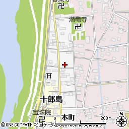 静岡県磐田市本町965-1周辺の地図