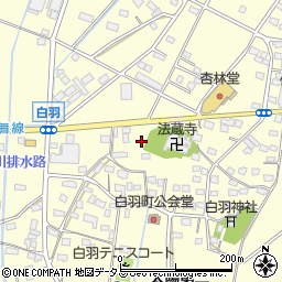 静岡県浜松市中央区白羽町1267周辺の地図