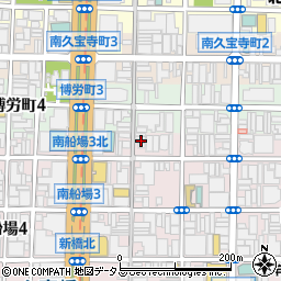 大阪府大阪市中央区南船場3丁目8-15周辺の地図