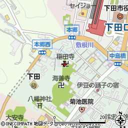 静岡県下田市一丁目14-5周辺の地図