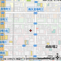 大阪府大阪市中央区南船場3丁目1-7周辺の地図