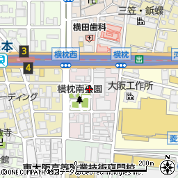 大阪府東大阪市横枕南周辺の地図