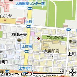パークサイド法円坂周辺の地図