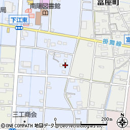 静岡県浜松市中央区下江町679周辺の地図
