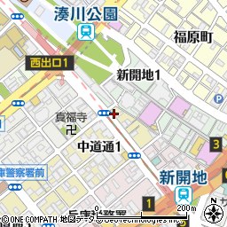 株式会社神戸ライフ周辺の地図